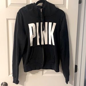 Black PINK zip up hoodie